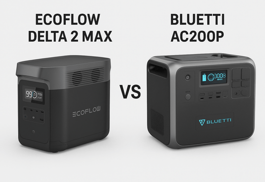 EcoFlow Delta 2 Max vs Bluetti AC200P: Which to Buy?