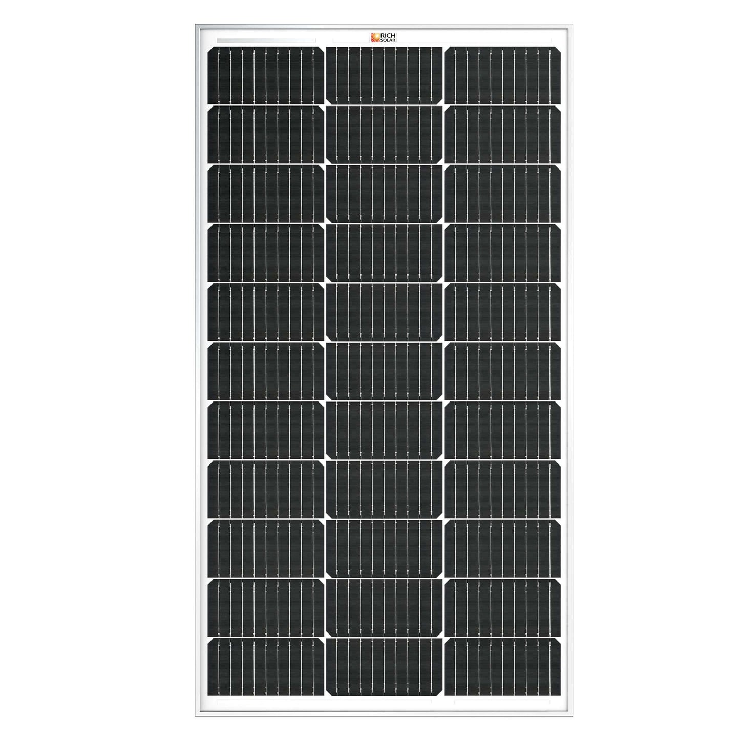 RICH SOLAR -MEGA 100 - 100 Watt Solar Panel