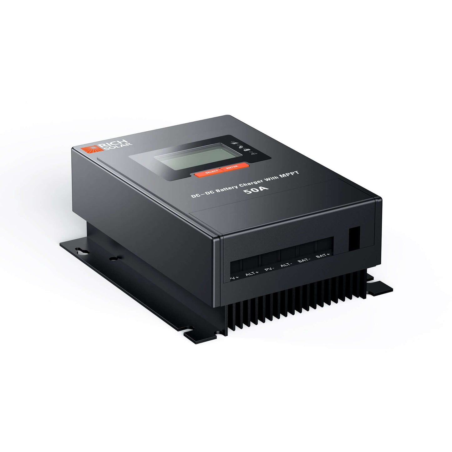 RICH SOLAR - BRAVO 50 Amp DC to DC Lithium Battery Alternator Charger with MPPT