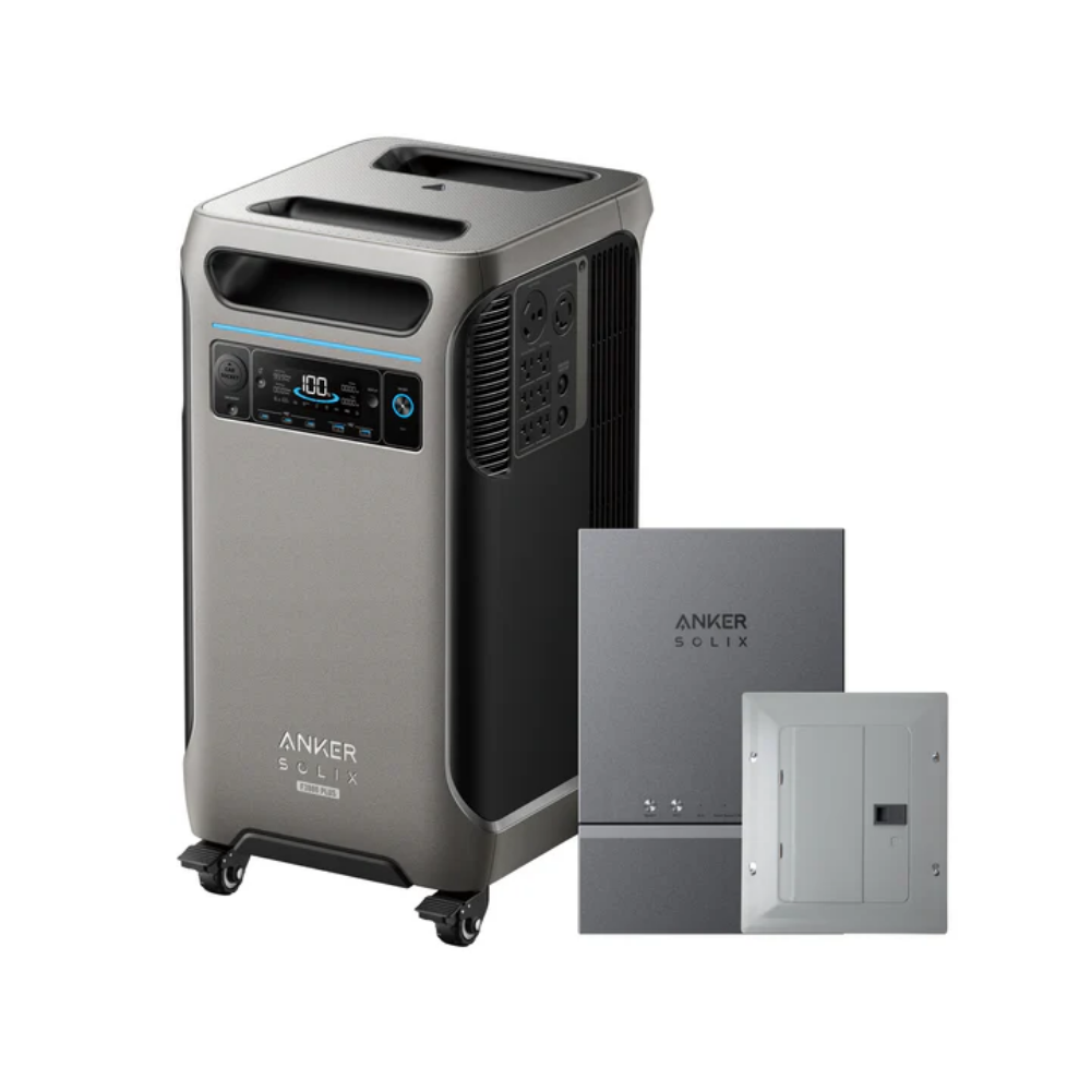 Anker SOLIX F3800 Plus + Smart Home Power Kit for reliable backup power at home, RV, or EV.