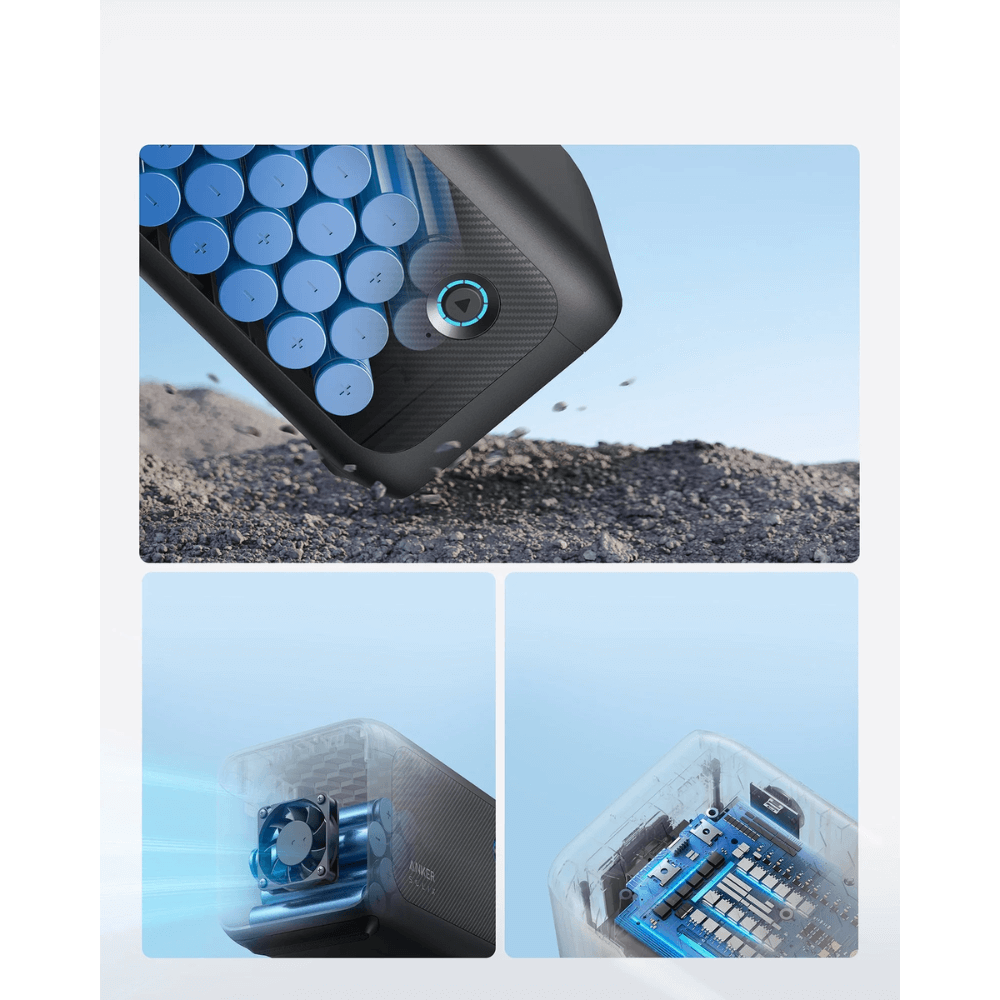 Anker SOLIX BP1000X Expansion Battery - Displaying Internal Elements