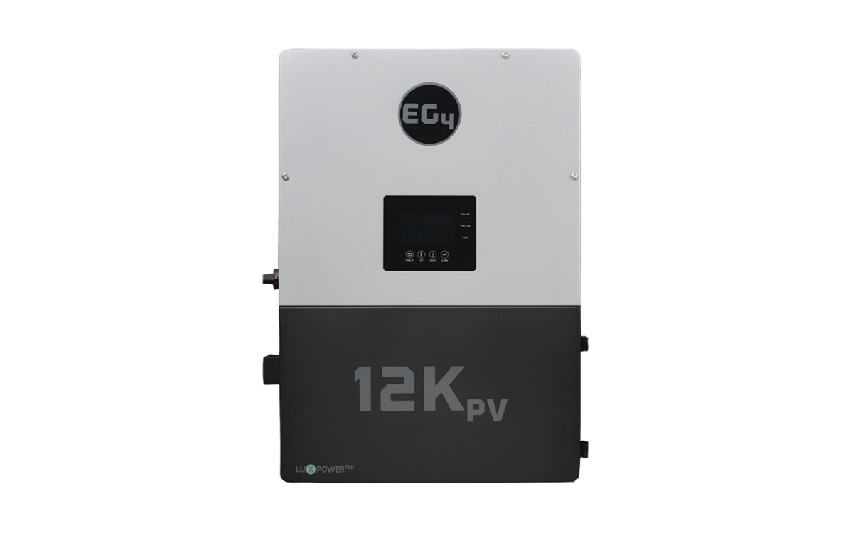 EG4 12kPV All-in-One Hybrid Solar Inverter | 12kW PV / 8kW AC | Split-Phase | 3-MPPT | Scalable | Remote Wi-Fi Monitoring