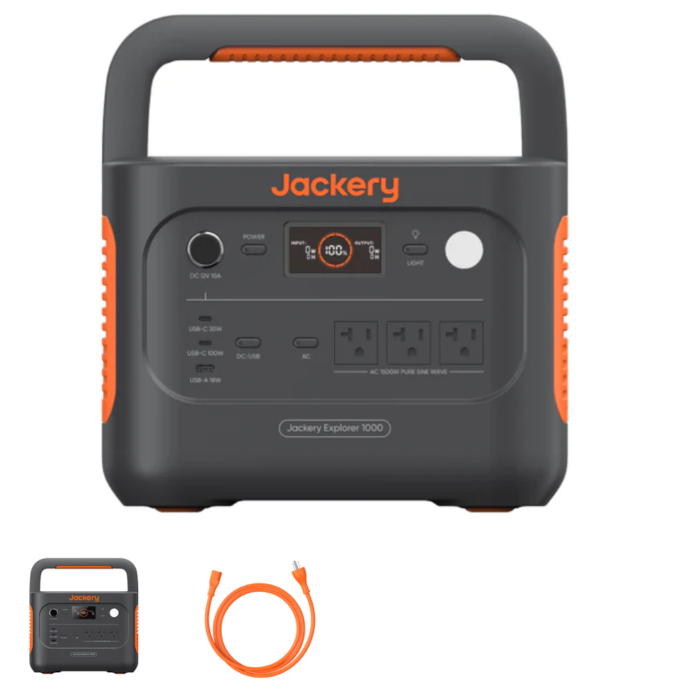 Jackery Portable Power 1000 1002Wh ※西日本用 Jackery Explorer 1000 v2 Portable Power Station – PowerGen Store