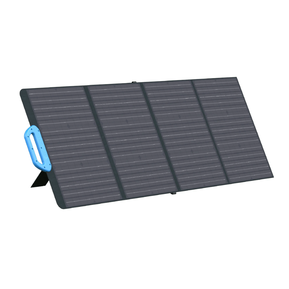 BLUETTI PV120 Solar Panel 120W, compact and efficient solar panel for portable power solutions.