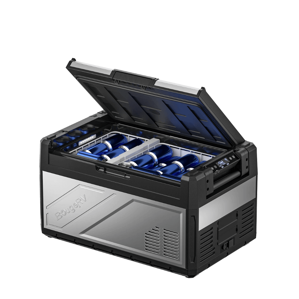BougeRV Rocky 41QT Dual Zone 12V Portable Fridge