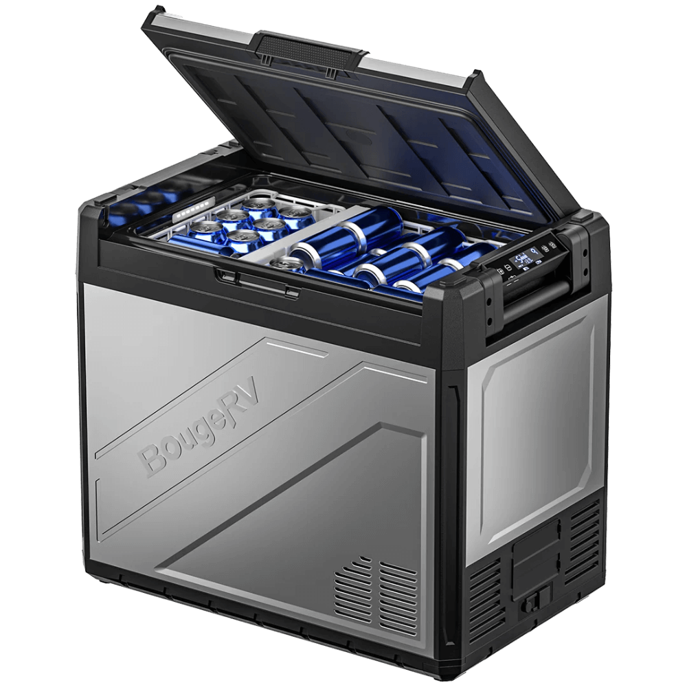 BougeRV Rocky 81QT Dual Zone 12V Portable Fridge