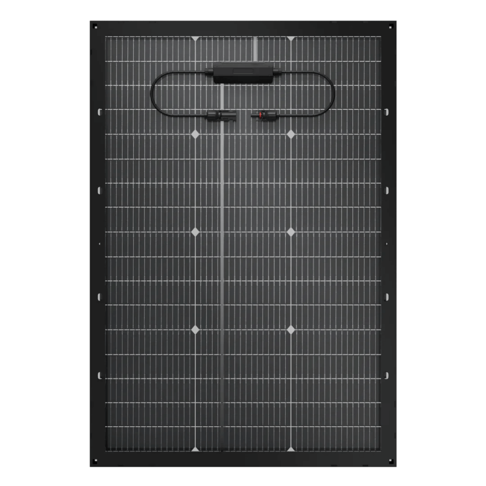 BougeRV 16BB N-Type 24V 100 Watt Bifacial Solar Panel