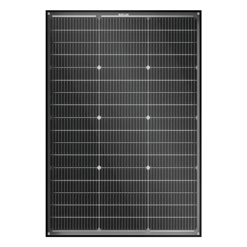 BougeRV 16BB N-Type 24V 100 Watt Bifacial Solar Panel