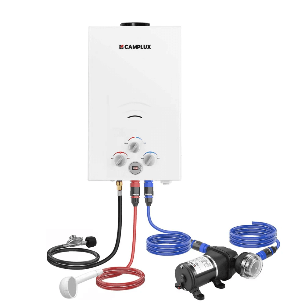 Camplux BW264P120 Camping Water Heater Pump Kit