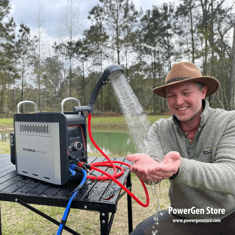 Camplux Nano 3 Pro Portable Propane Hot Water System