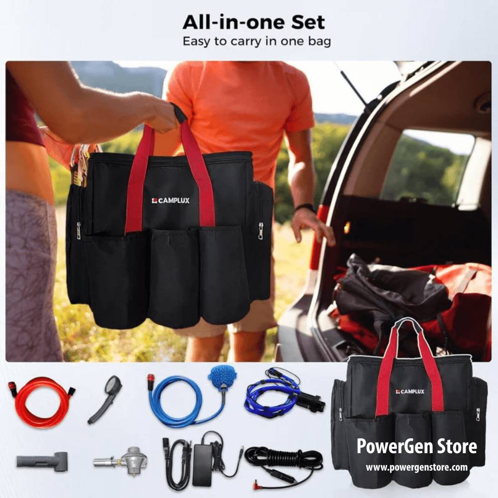 Camplux Nano 3 Max Portable Propane Hot Water System