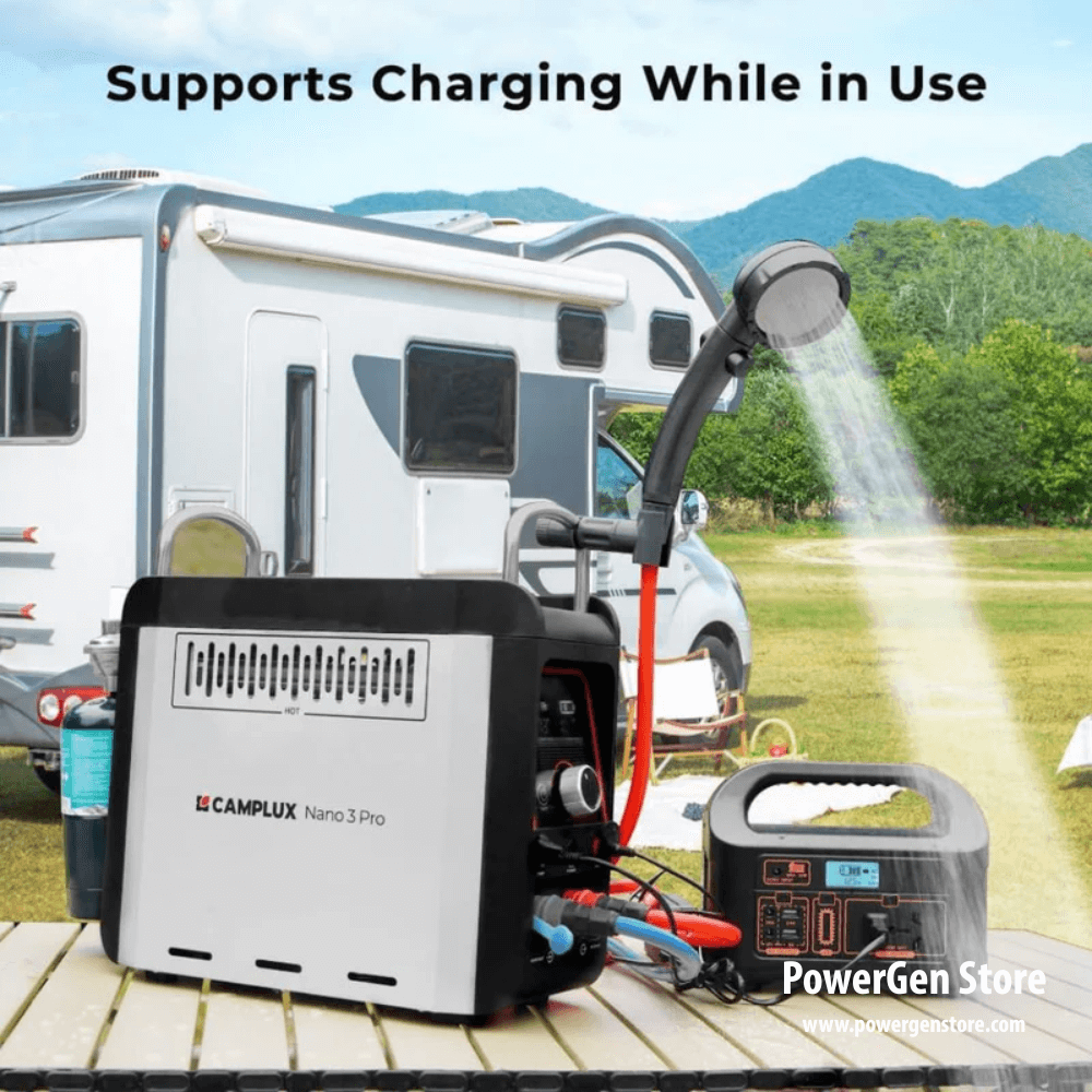 Camplux Nano 3 Pro Portable Propane Hot Water System