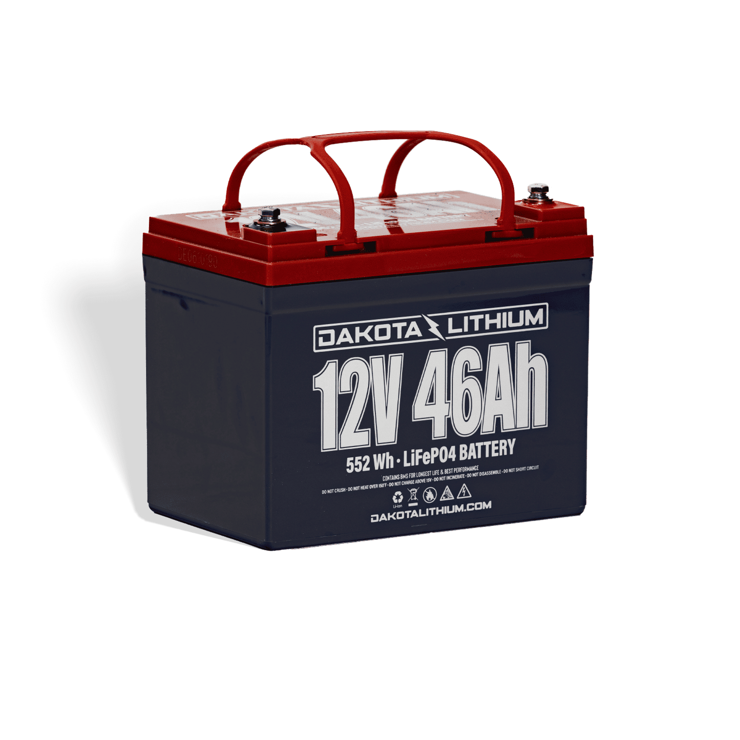 Dakota Lithium 12V 46Ah Deep Cycle U1 LiFePO4 Battery