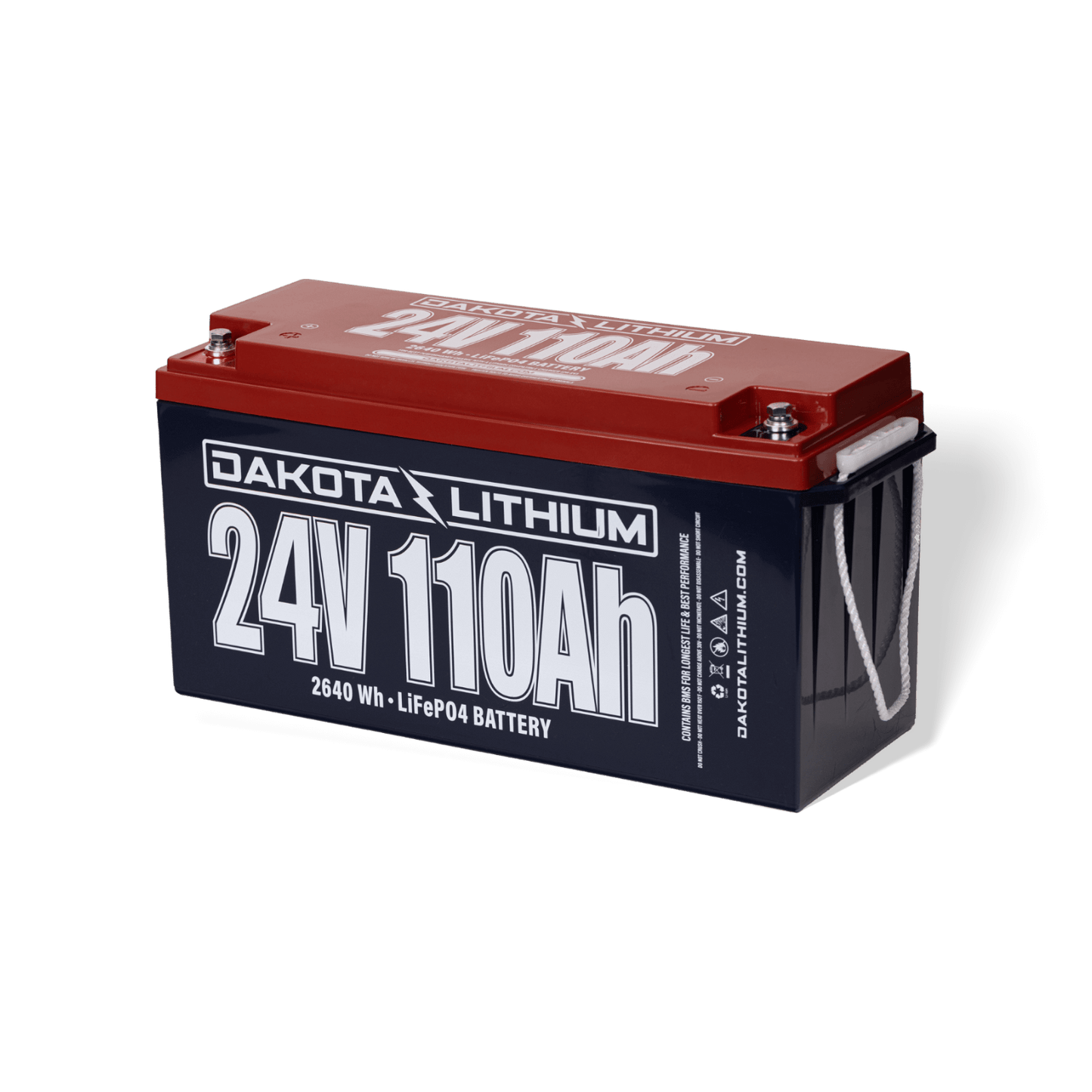 Dakota Lithium 24V 110Ah Deep Cycle LiFePO4 Battery