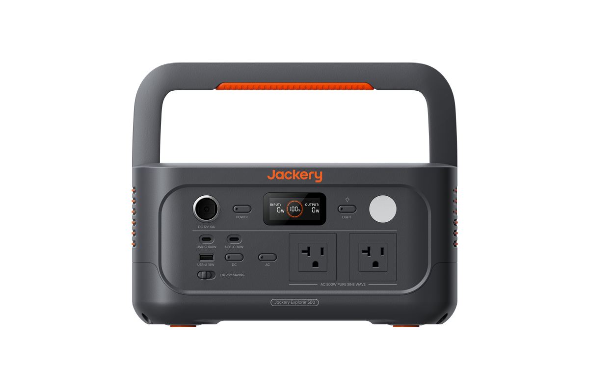Jackery Explorer 500 v2 Portable Power Station 512Wh LiFePO4 500W Solar Generator