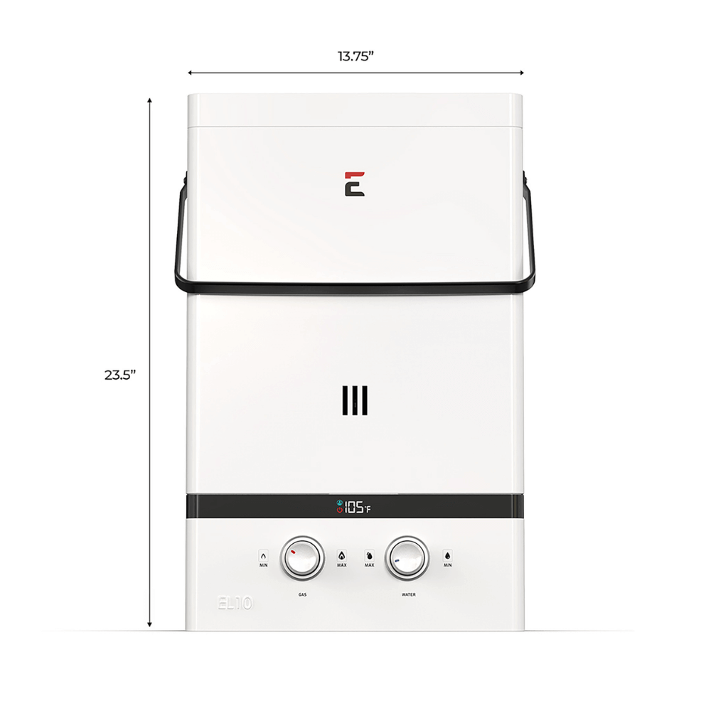 Eccotemp - Luxe 3.0 GPM Portable Outdoor Tankless Water Heater (ETA For Stock 10.31.25)