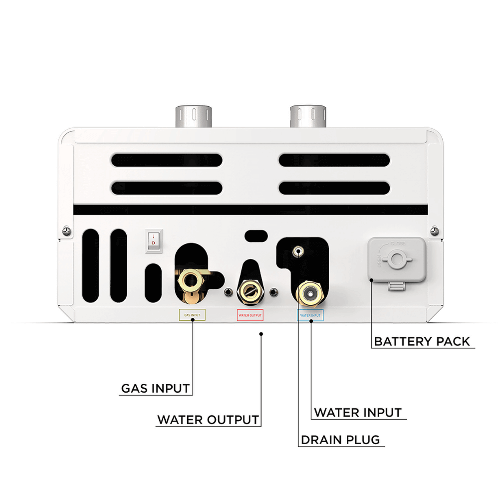 Eccotemp - Luxe 3.0 GPM Portable Outdoor Tankless Water Heater (ETA For Stock 10.31.25)