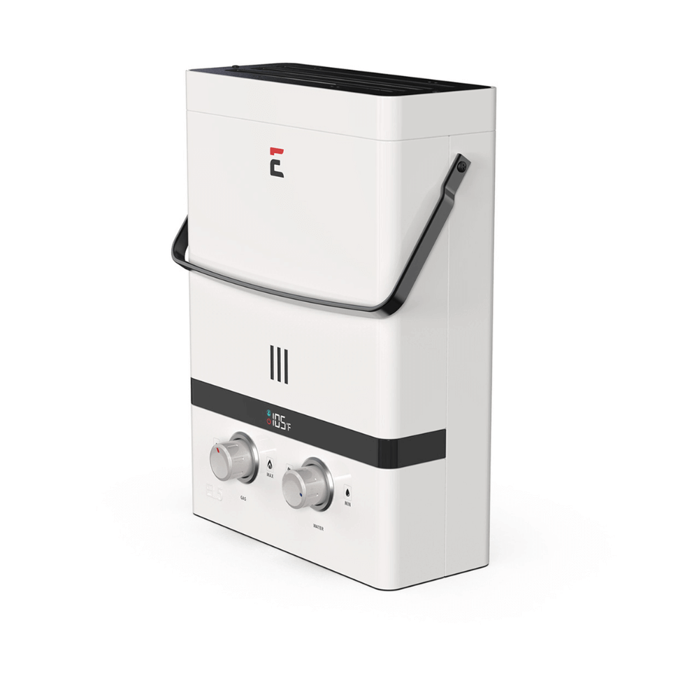 Eccotemp - Luxe 1.5 GPM 37.5K BTU Outdoor Portable Tankless Water Heater with LED Display