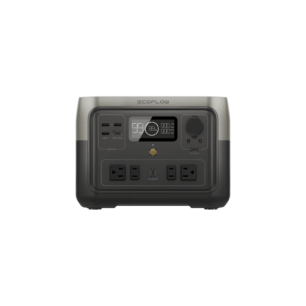 EcoFlow RIVER 2 Max 500W Portable Power Station (499Wh Version)