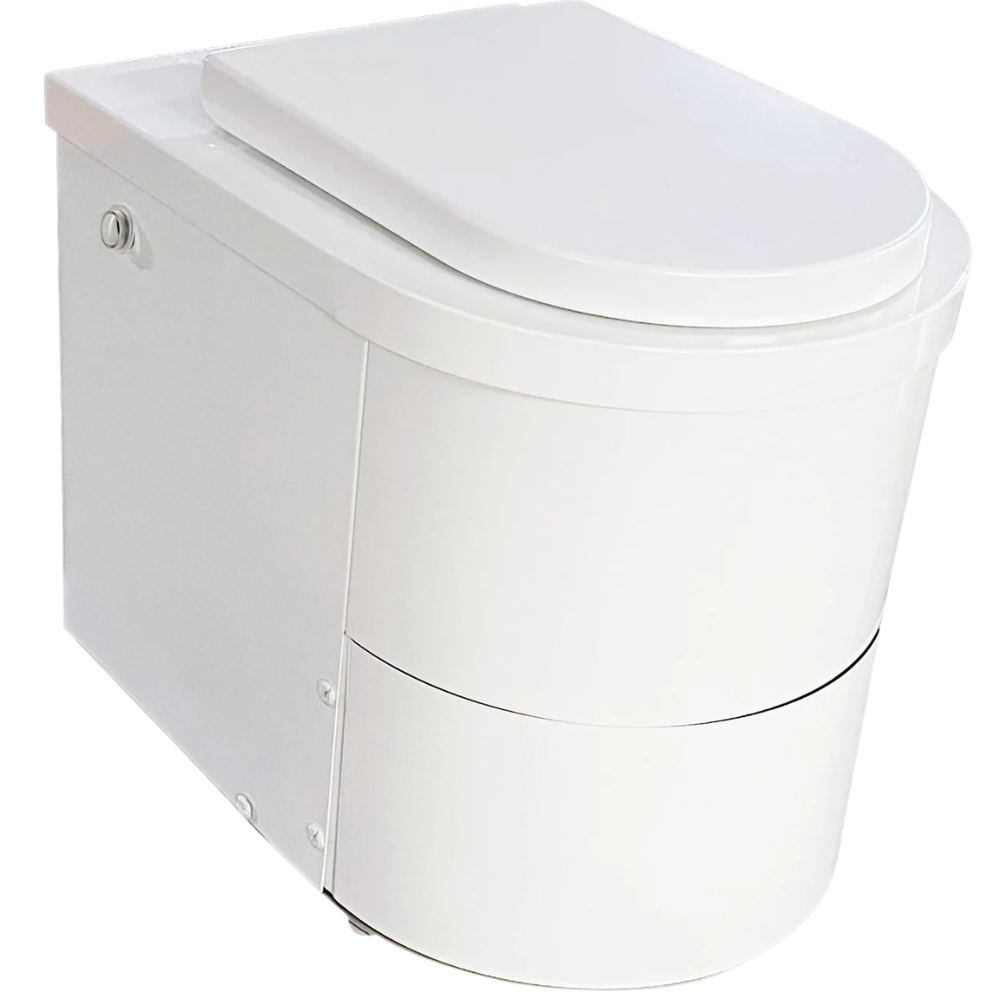 TinyJohn XL Gas or Electric - Waterless Incinerator Toilet
