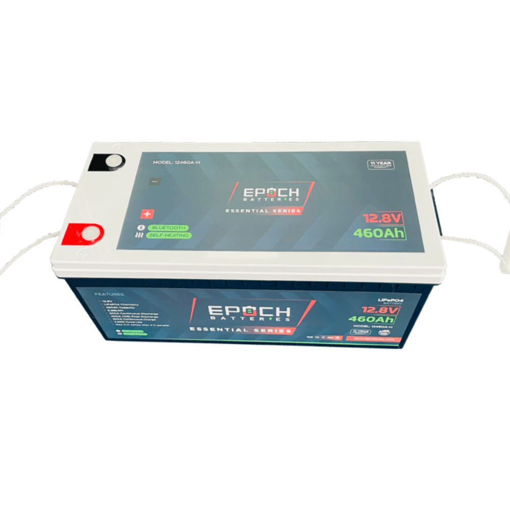 Epoch - 12V 460Ah Essential Series - Bluetooth & Heated LiFePO4 Battery