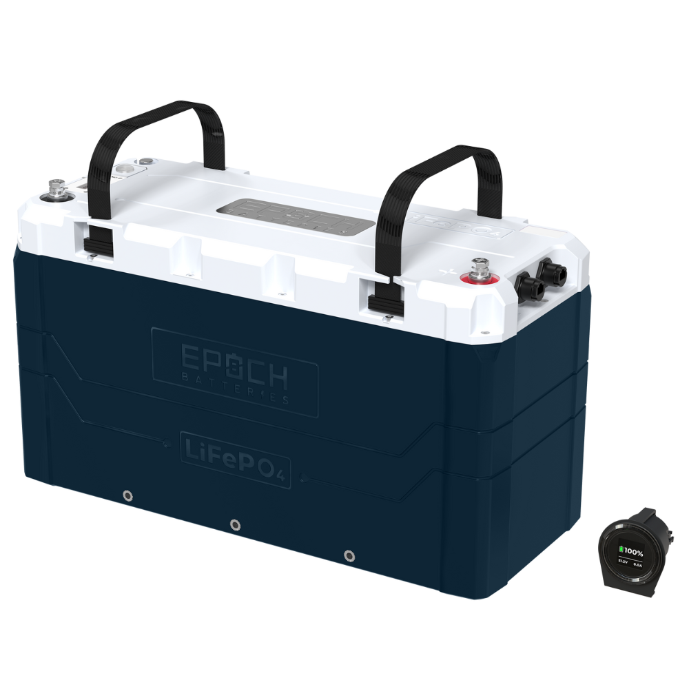 Epoch - 12V 460Ah V2 Elite Series - Heated & Bluetooth & Victron Comms LiFePO4 Battery