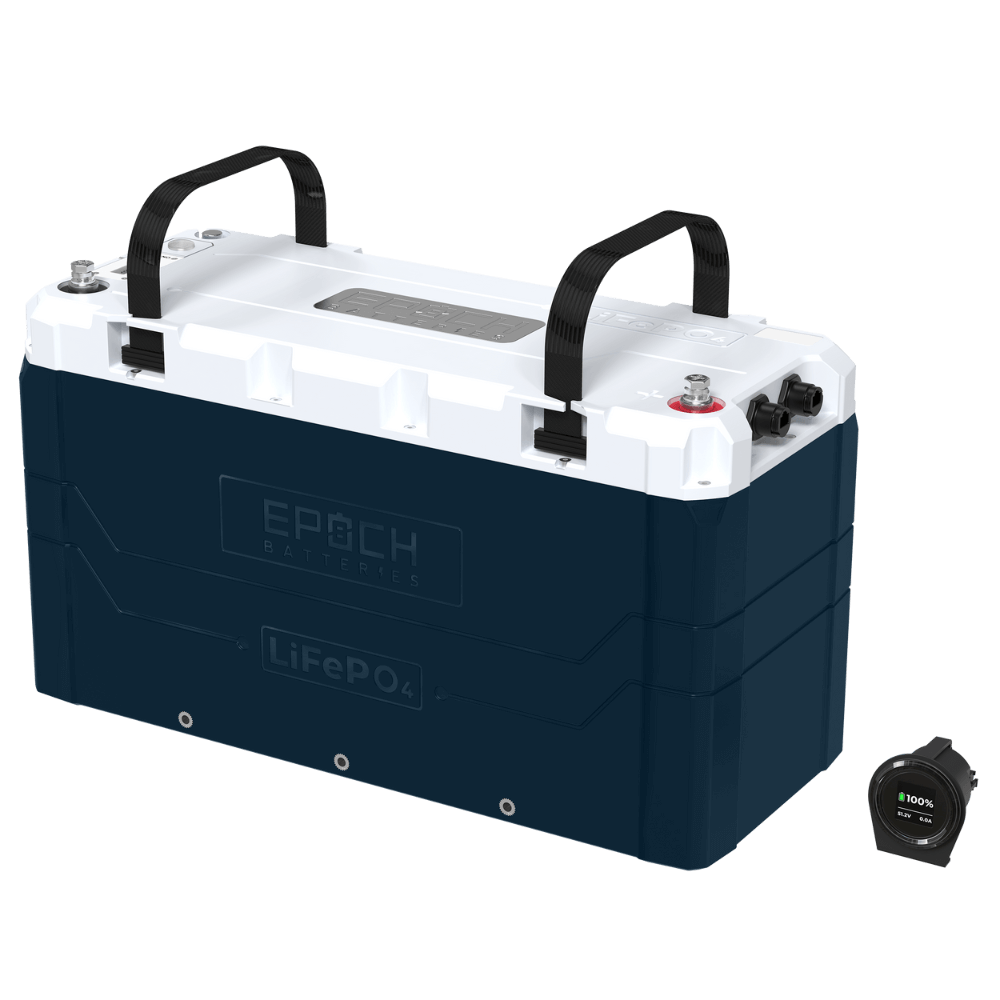 Epoch - 12V 460Ah V2 Elite Series - Heated & Bluetooth & Victron Comms LiFePO4 Battery
