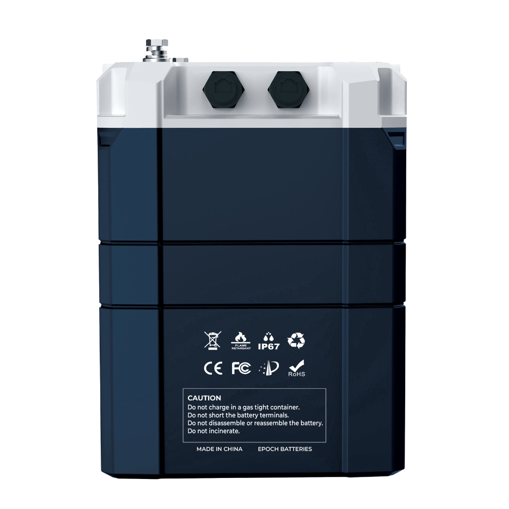 Epoch - 12V 460Ah V2 Elite Series - Heated & Bluetooth & Victron Comms LiFePO4 Battery
