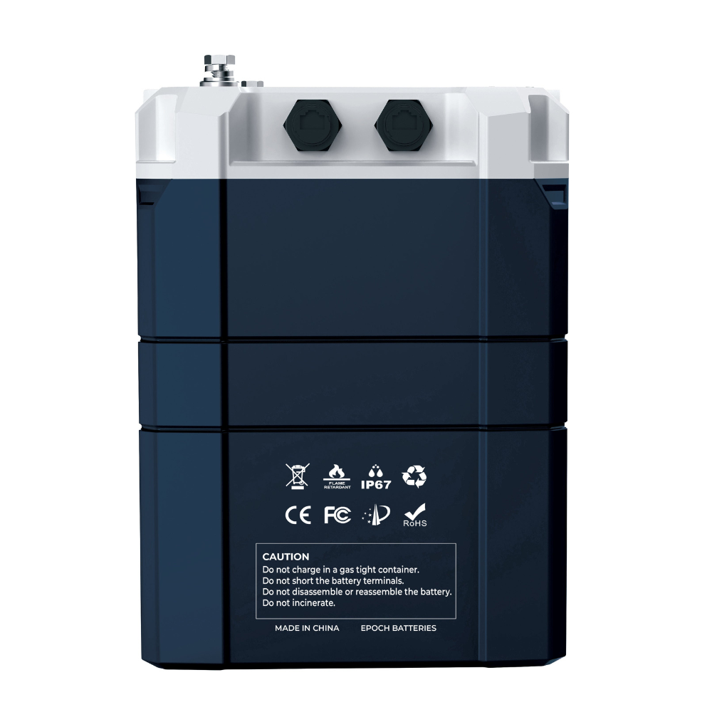 Epoch Batteries - 24V 230Ah V2 Elite Series - Heated & Bluetooth & Victron Comms LiFePO4 Battery