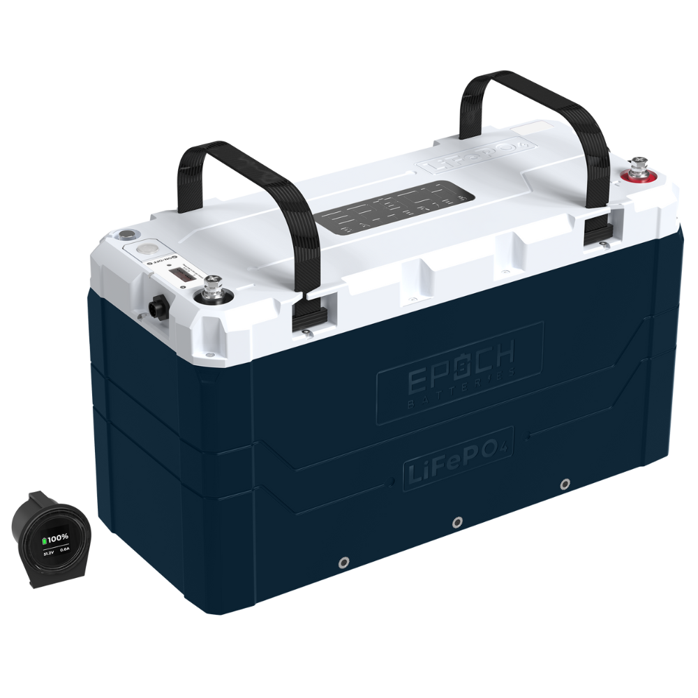 Epoch Batteries - 24V 230Ah V2 Elite Series - Heated & Bluetooth & Victron Comms LiFePO4 Battery