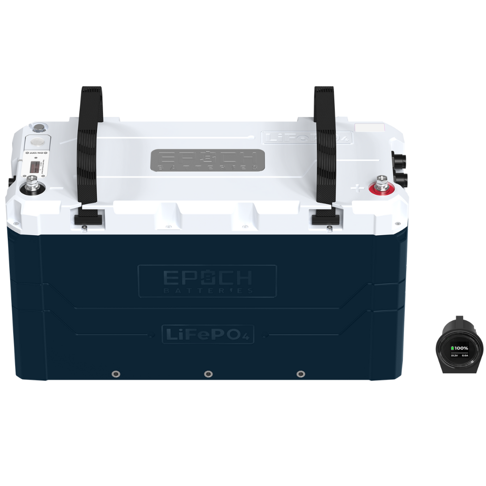 Epoch Batteries - 24V 230Ah V2 Elite Series - Heated & Bluetooth & Victron Comms LiFePO4 Battery