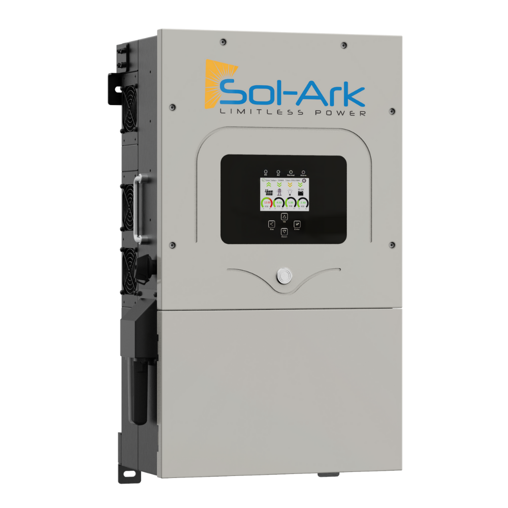 Sol-Ark 12kW Inverter 120/240VAC, 48VDC, Indoor/Outdoor