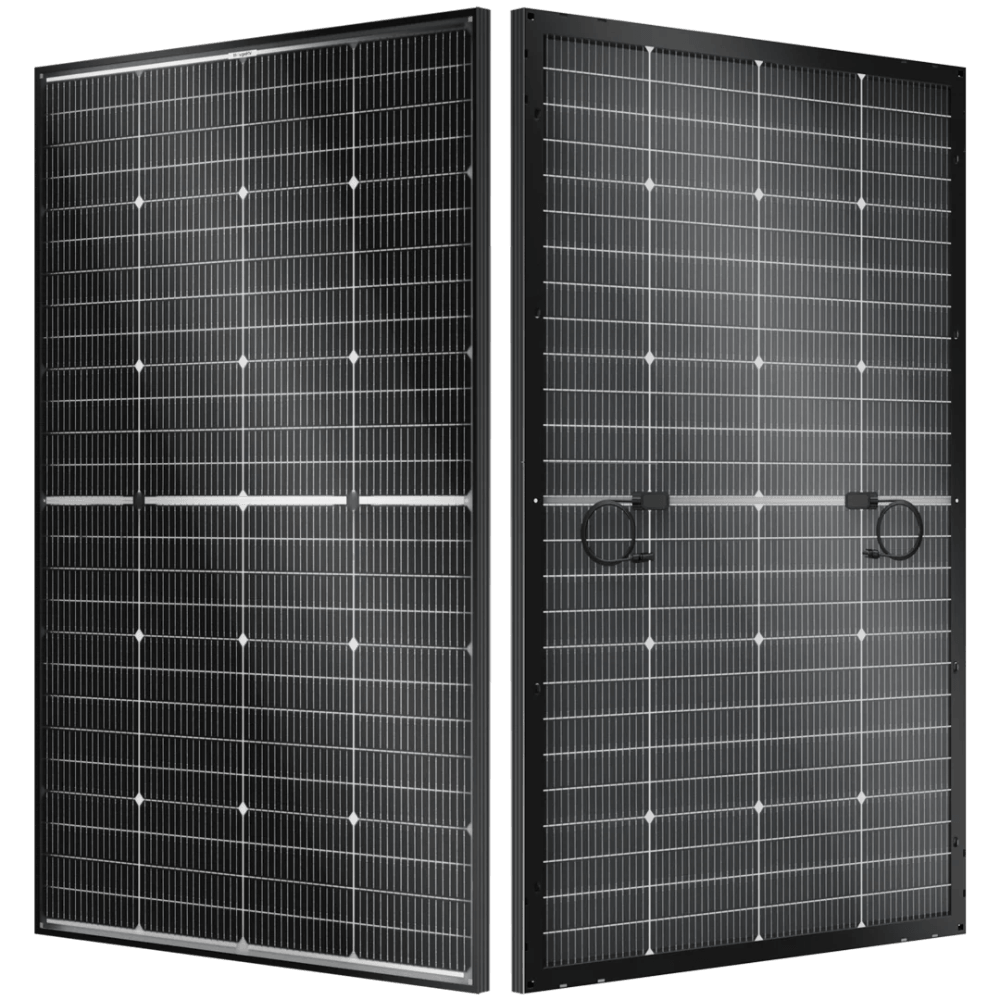 BougeRV 16BB N-Type 24V 200 Watt Bifacial Solar Panel