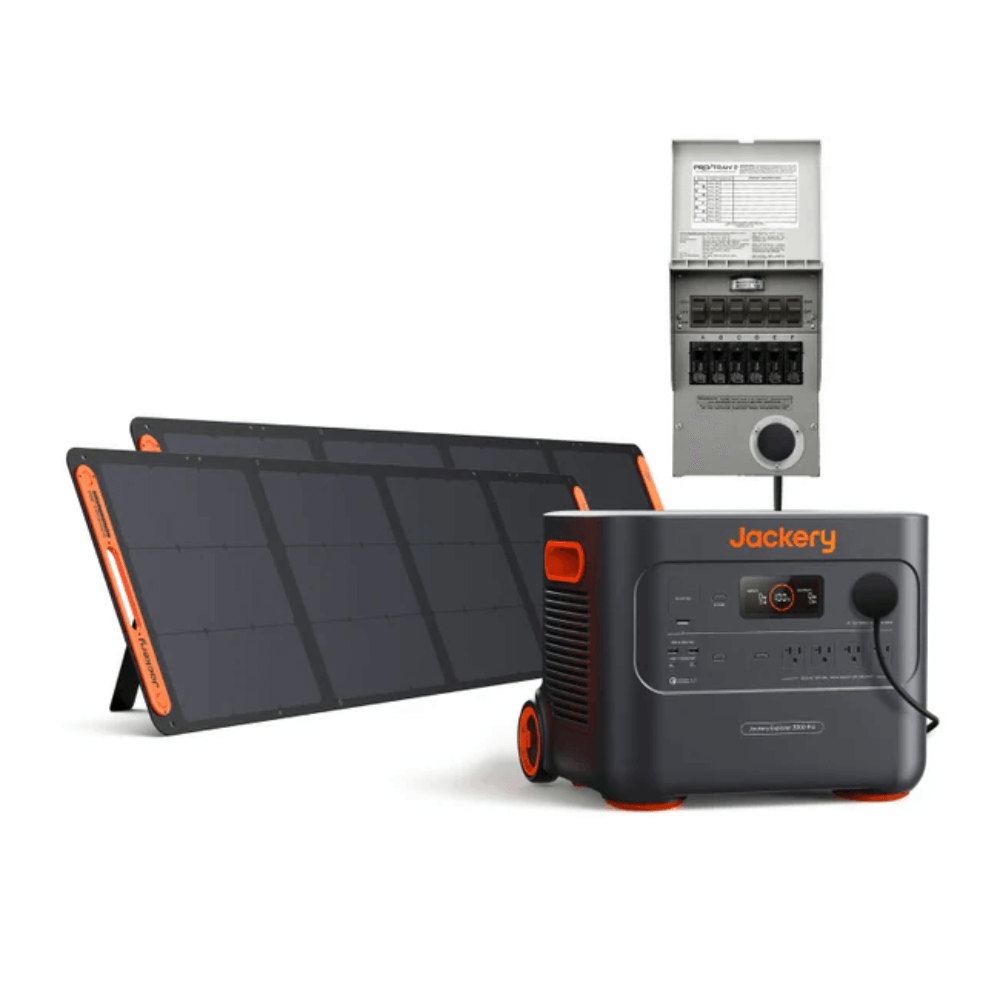 Jackery Explorer 3000 Pro + SolarSaga 200W x 2