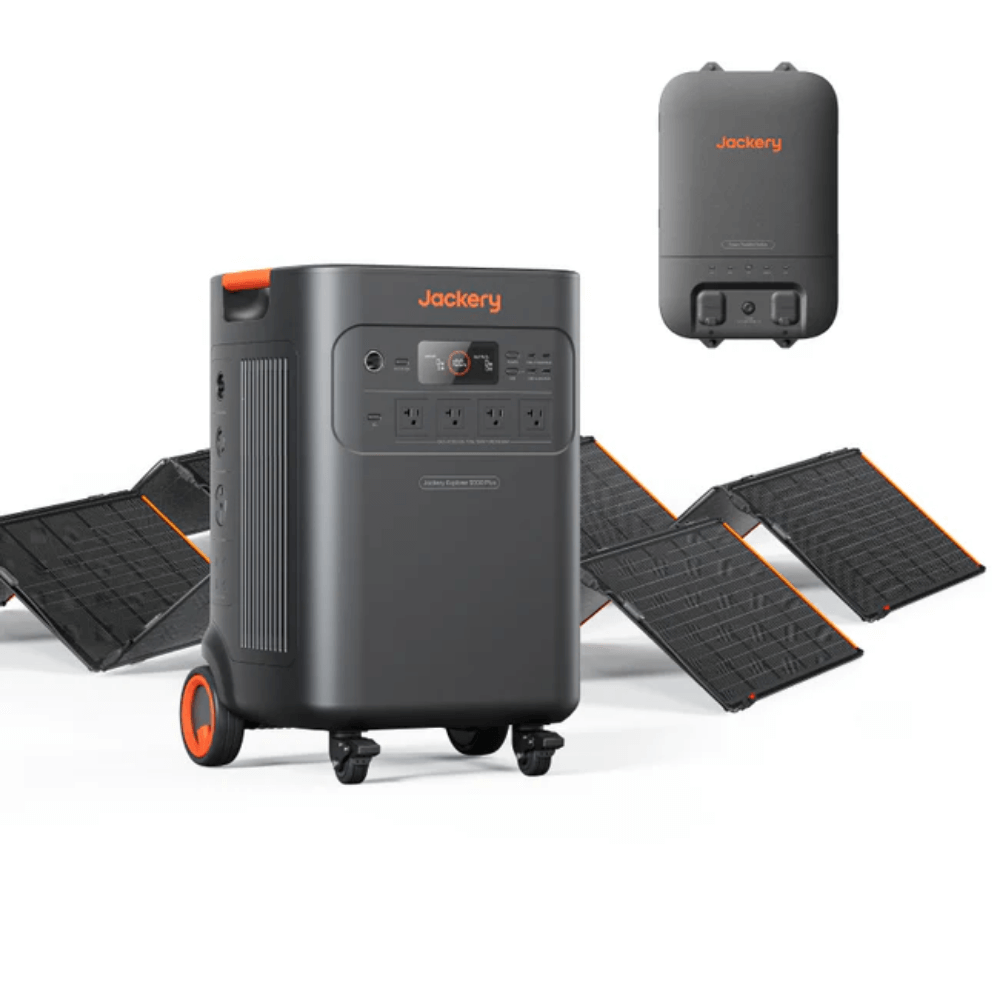 Jackery Explorer 5000 Plus + Solar Saga 500X x 2 + Smart Transfer Switch