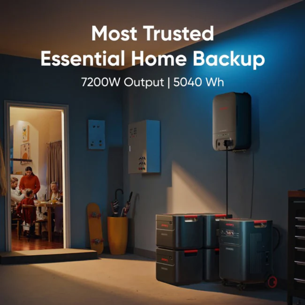 Jackery Explorer 5000 Plus + Smart Transfer Switch