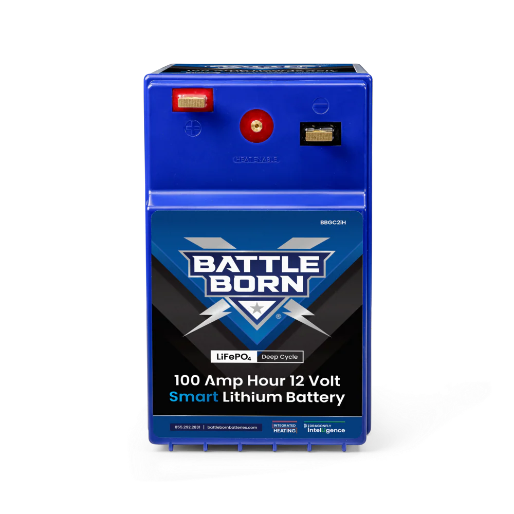 Battle Born 100Ah 12V GC2 LiFePO4 Deep Cycle Battery