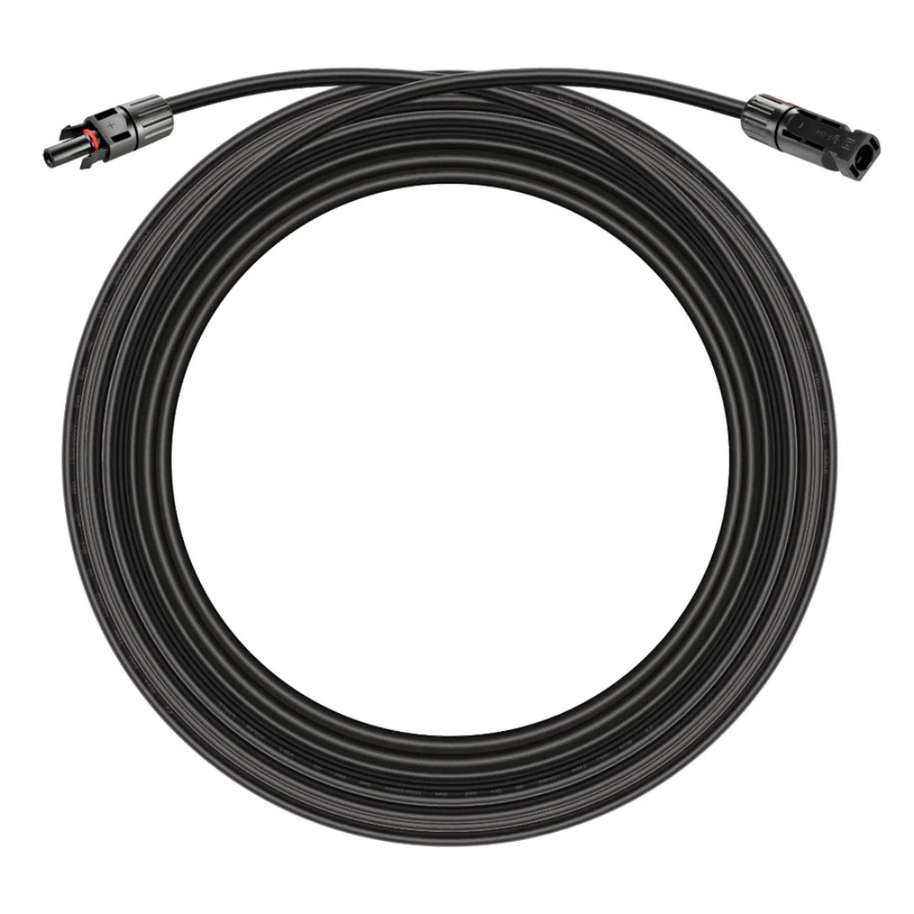 RICH SOLAR - 10 Gauge Solar Panel Extension Cable with Male and Female Solar Connector Ends
