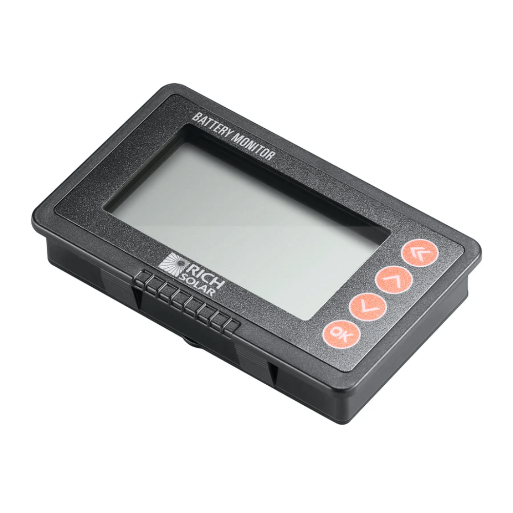 RICH SOLAR 500 Amp Battery Monitor with Shunt