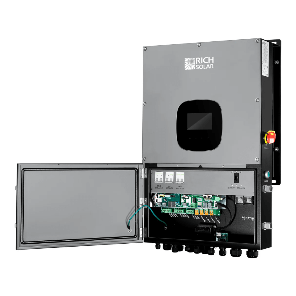 RICH SOLAR -NOVA 12K - 12000 Watt 48V Split Phase Hybrid Inverter