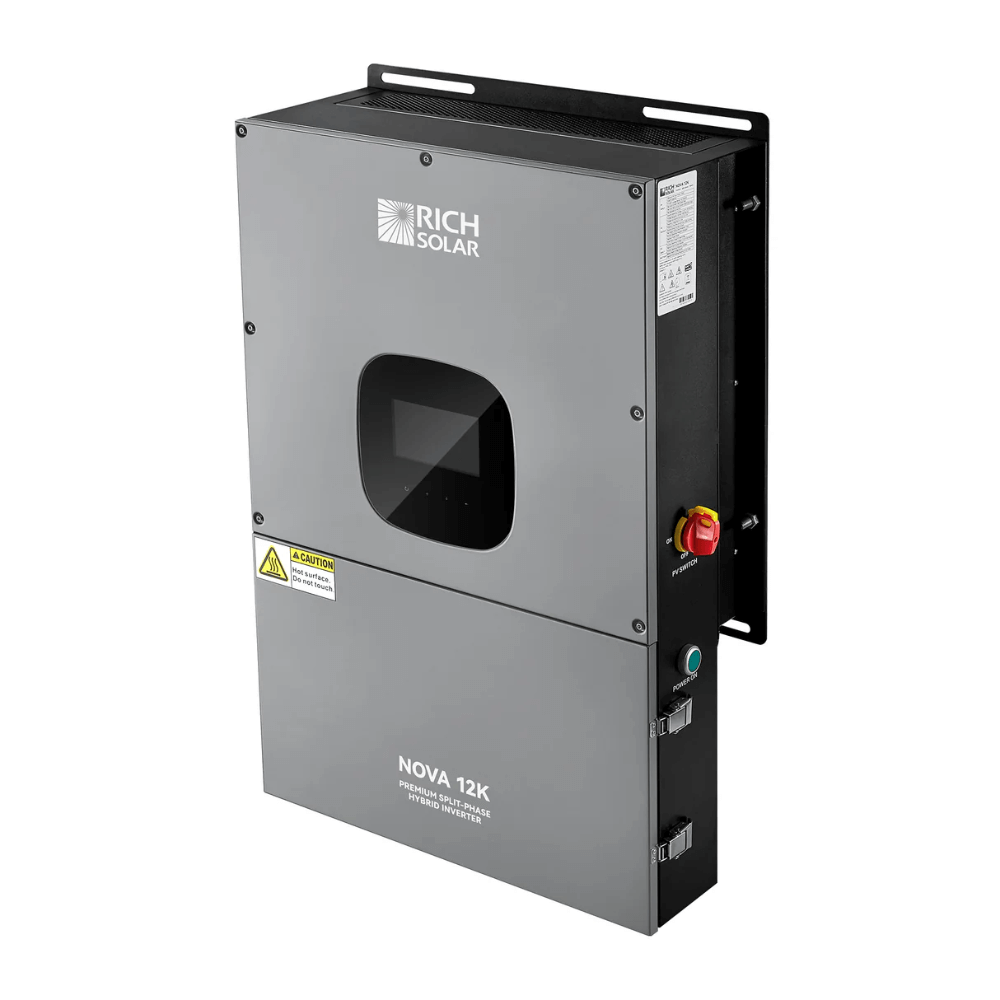 RICH SOLAR -NOVA 12K - 12000 Watt 48V Split Phase Hybrid Inverter