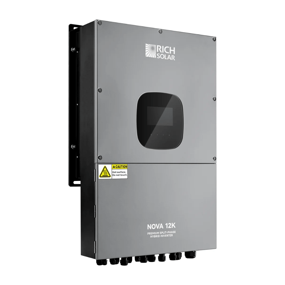 RICH SOLAR -NOVA 12K - 12000 Watt 48V Split Phase Hybrid Inverter