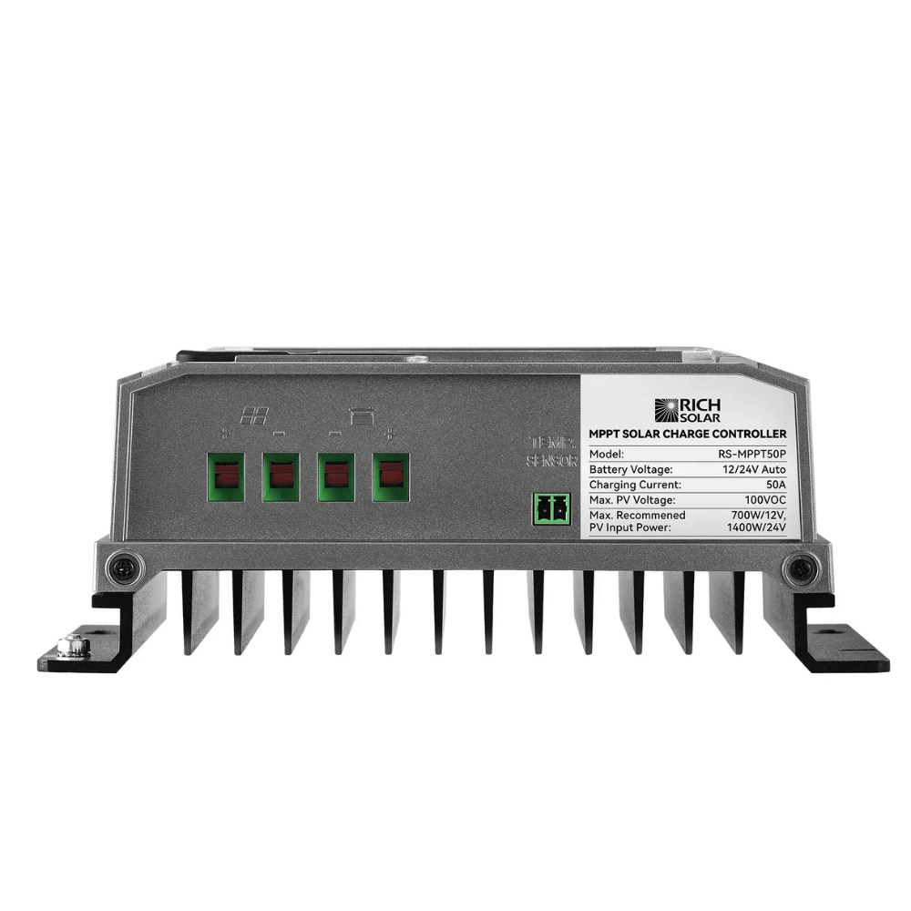 RICH SOLAR - BRAVO 50 - 50 Amp MPPT Solar Charge Controller
