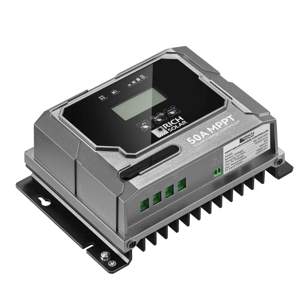 RICH SOLAR - BRAVO 50 - 50 Amp MPPT Solar Charge Controller