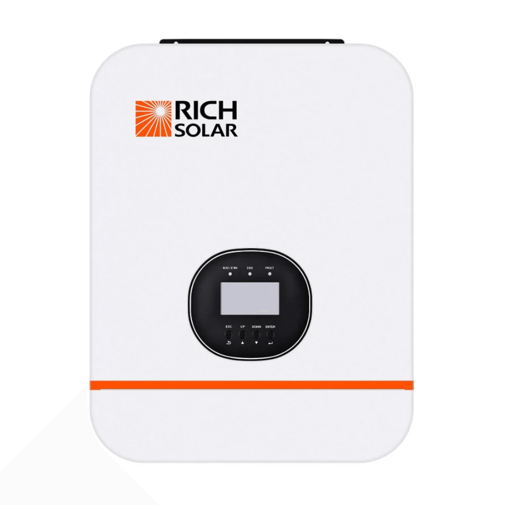 RICH SOLAR -3000 Watt (3kW) 48 Volt Off-grid Hybrid Solar Inverter