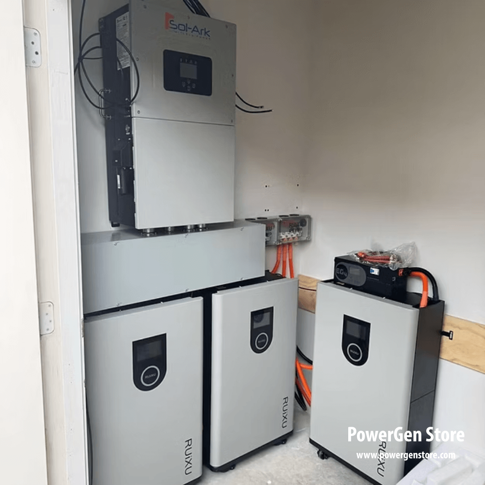 RUiXU Lithi2-16 51.2V314Ah 16kWh Battery Storage UL1973,9540A,CEC,SGIP