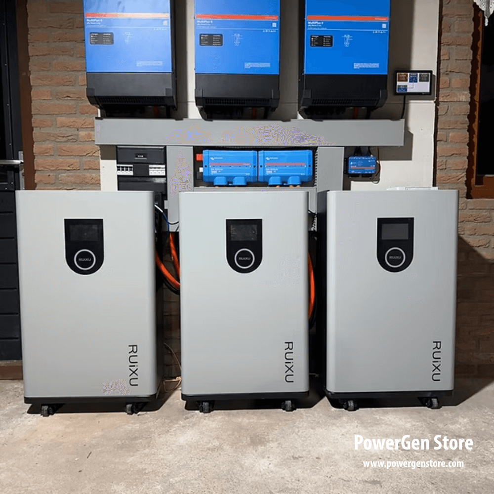 RUiXU Lithi2-16 51.2V314Ah 16kWh Battery Storage UL1973,9540A,CEC,SGIP