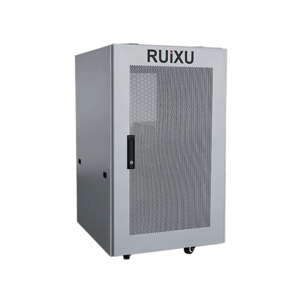 RUiXU 6 Slot Battery Cabinet Wheels & Busbar Included