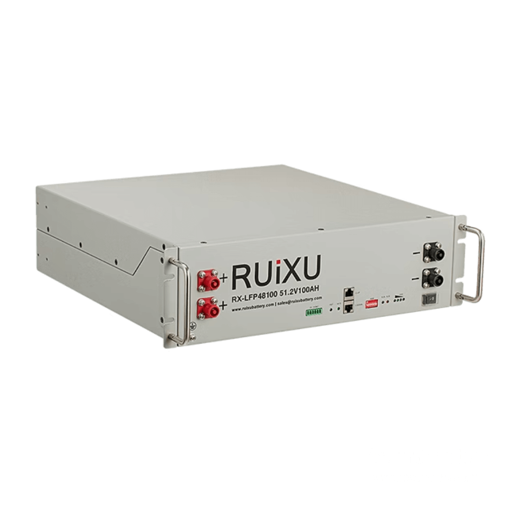 RUiXU RX-LFP48100-H 19" Rack Mounted 3U Module Self-heating UL1973 9540A CEC SGIP