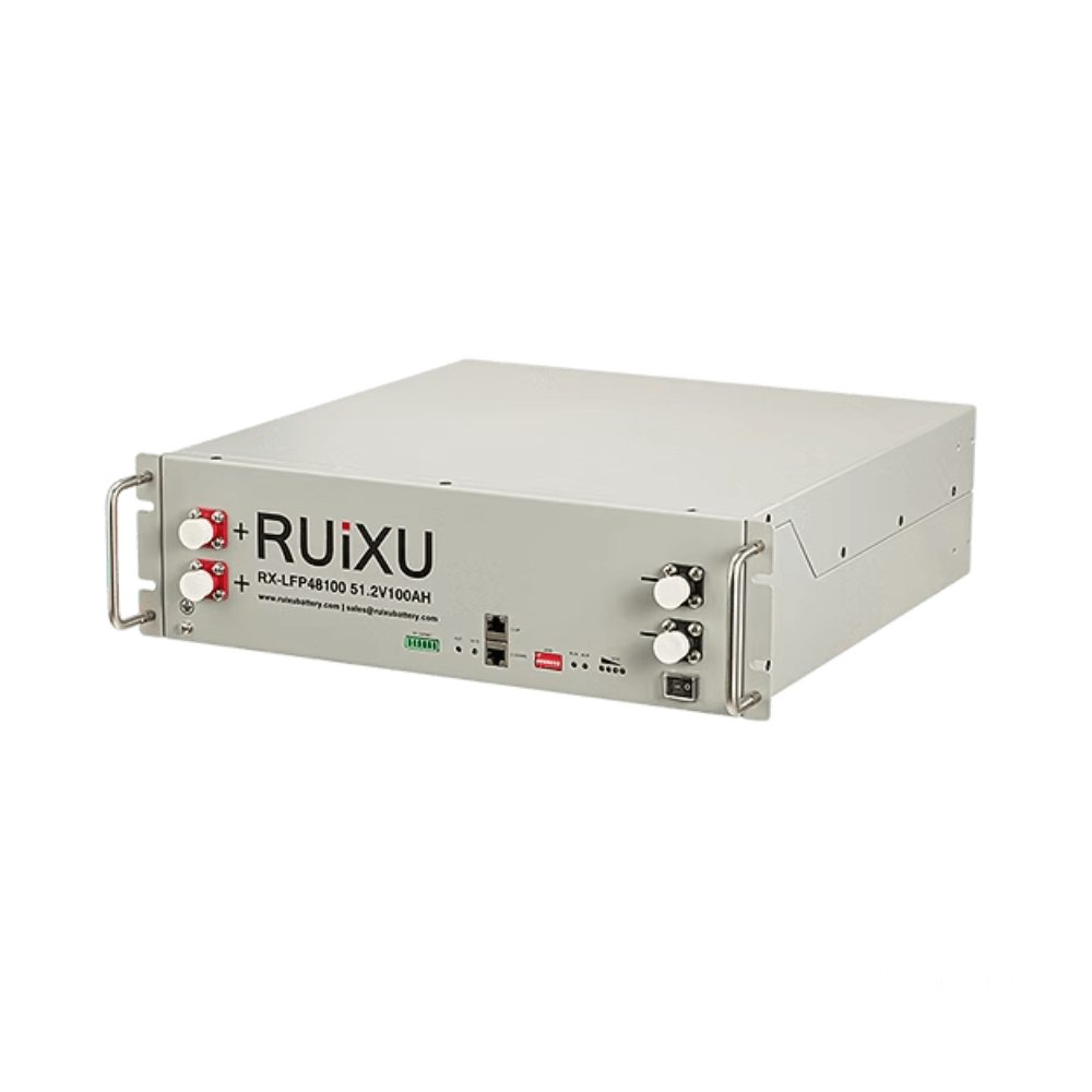 RUiXU RX-LFP48100-H 19" Rack Mounted 3U Module Self-heating UL1973 9540A CEC SGIP